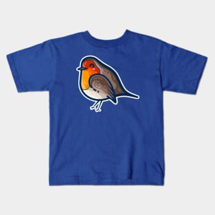 Robin Kawaii Cute Bird Kids T-Shirt